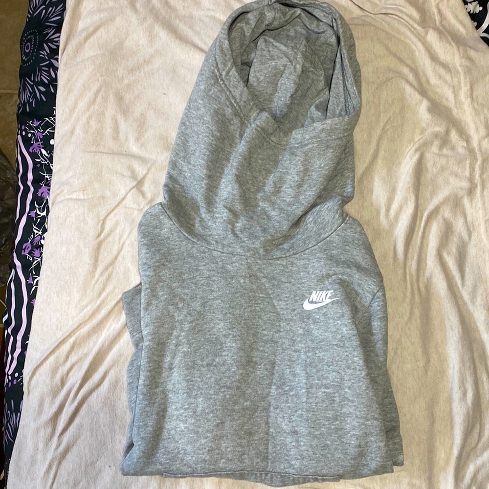 grey Nike hoodie!!